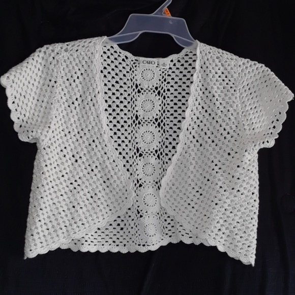 Cato Other - Cato cropped knit jacket